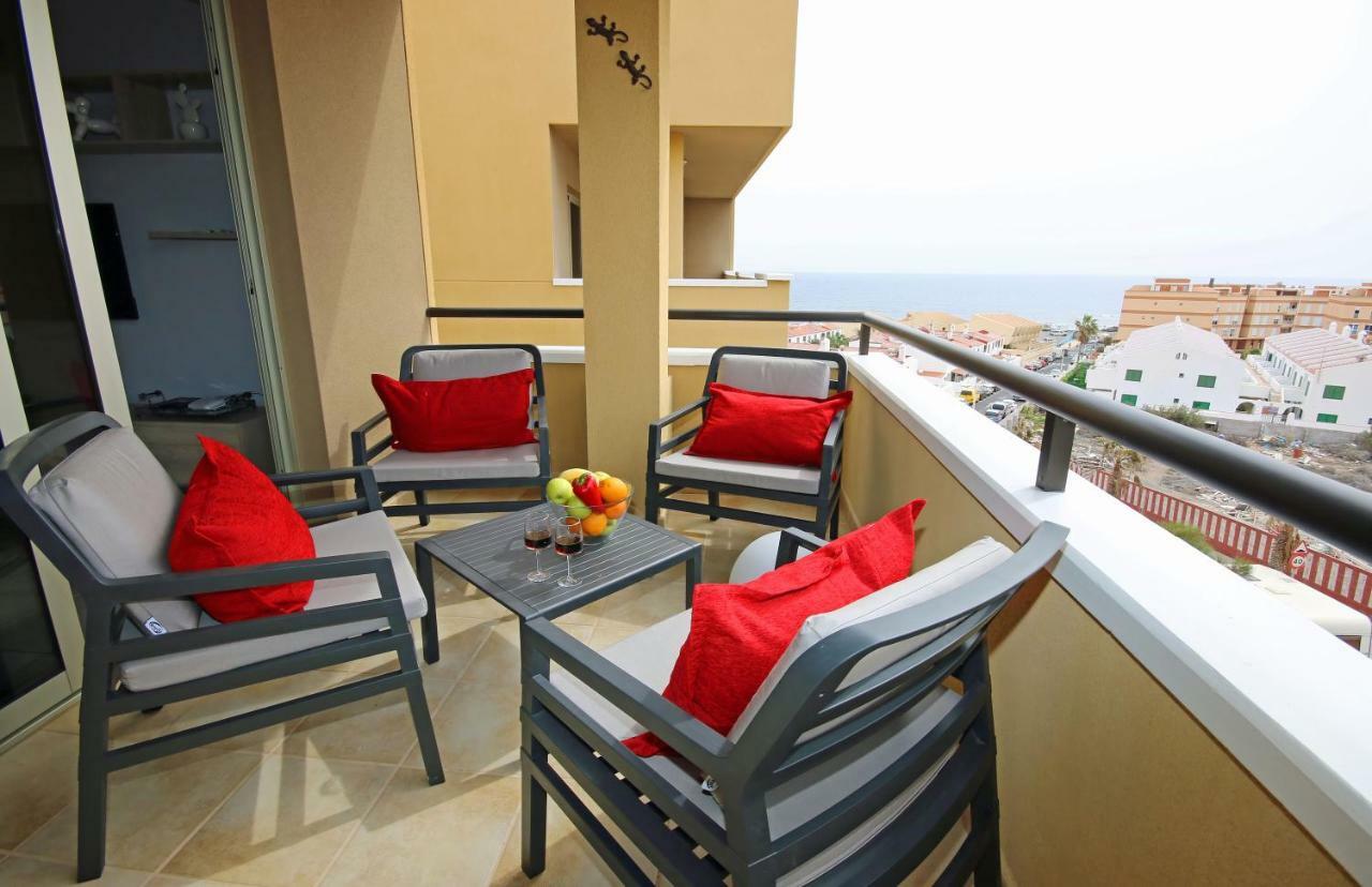 La Perla By Rentmedano Superb Luxury Duplex, Private Roof Terrace, Ocean View, Pool, Wifi And Parking Apartment El Médano Exterior foto