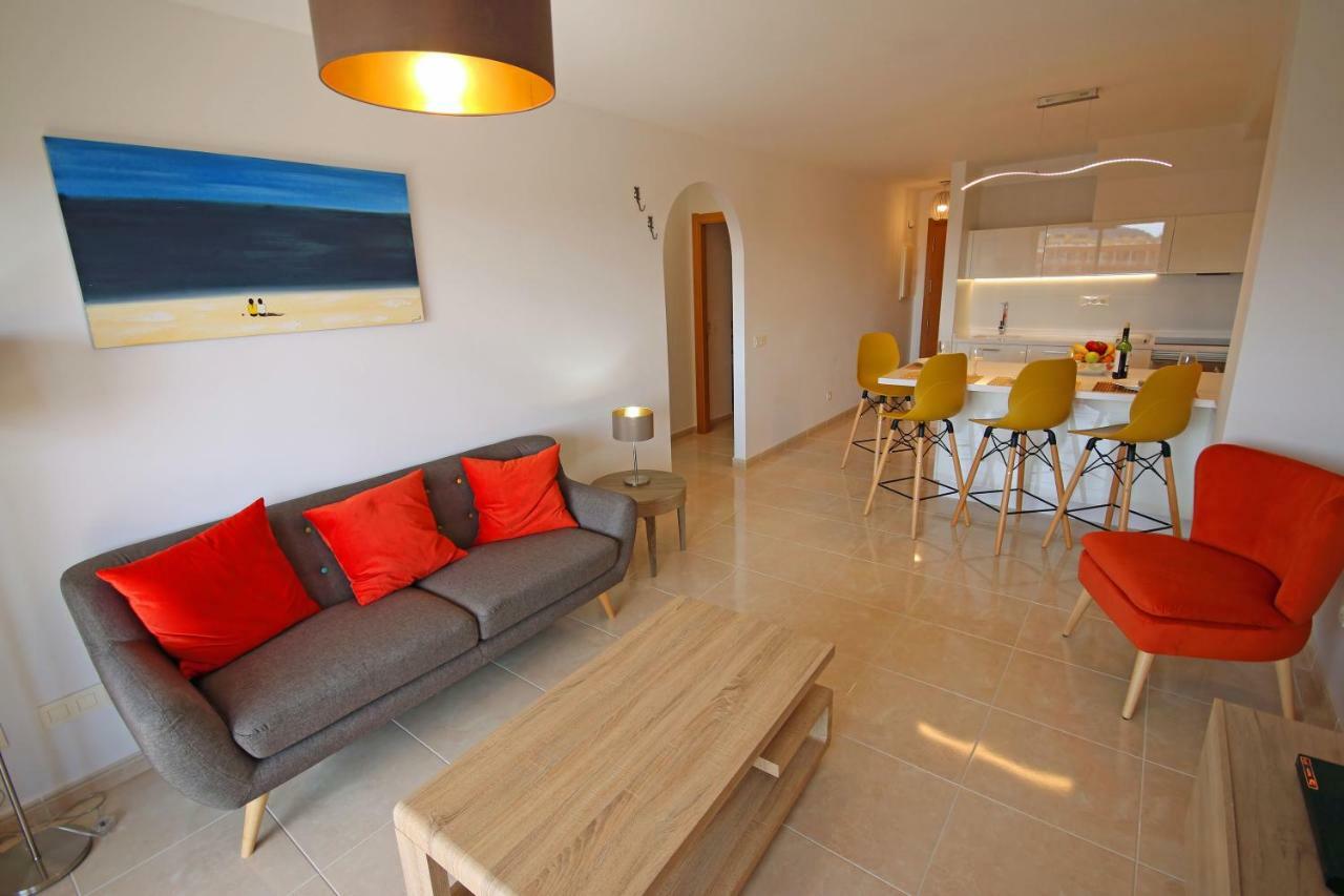 La Perla By Rentmedano Superb Luxury Duplex, Private Roof Terrace, Ocean View, Pool, Wifi And Parking Apartment El Médano Exterior foto